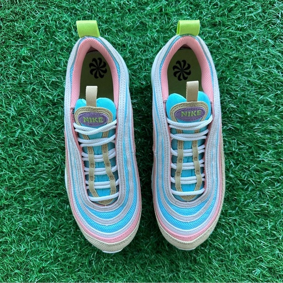 Nike Air Max 97 Se Copa / Sail - Wheat Grass - Picture 8 of 9